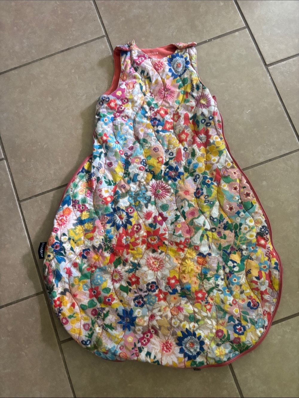 DockATot sleep romper 6-18 months Bloom beautiful floral